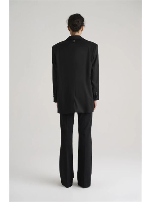 Blazer lungo asimmetrico Manila Grace MANILA GRACE | G076PUME001